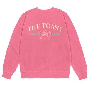 The Toast Pink Crewneck sweatshirt